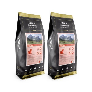 STAR+ GOURMET ADULT CHICKEN 15 kg - Zestaw 2 sztuk